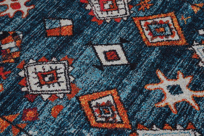 Mijölnir Ressal Alfombrilla de Baño Multicolor 70 x 120 cm